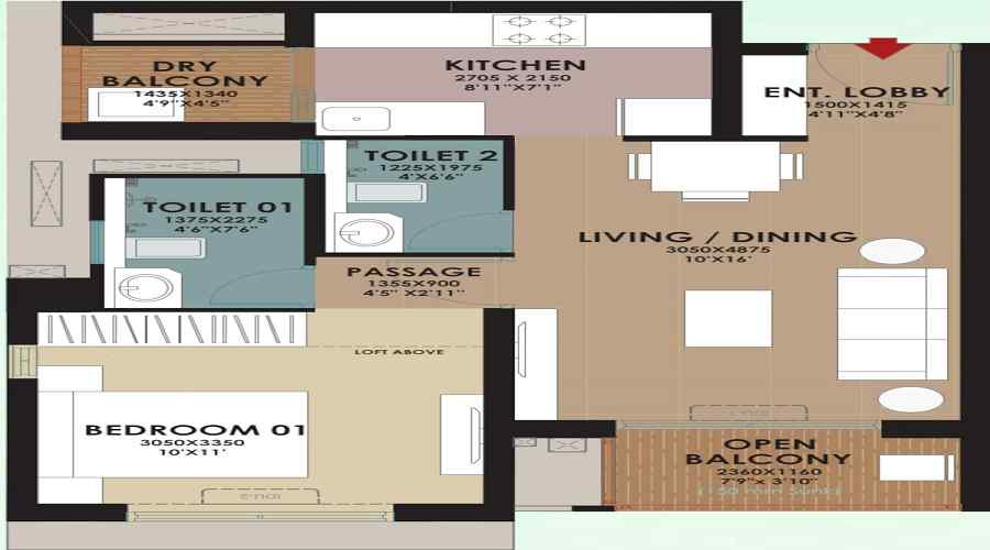 Godrej Woodsville Floor Plan