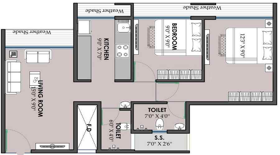 S M Elite Floor Plan