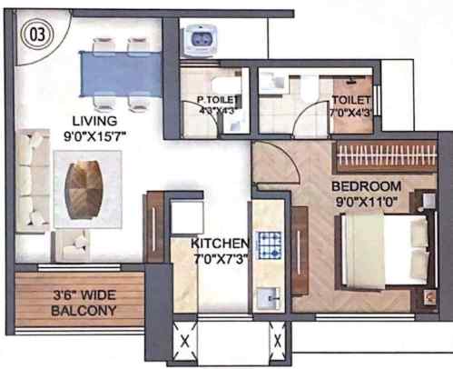 Runwal Codename Enchanted Floor Plan