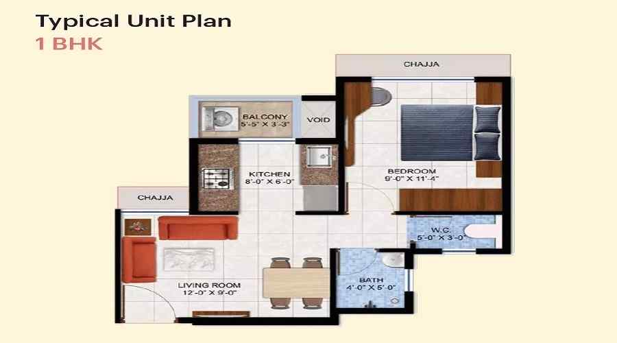 Arihant Aakarshan Phase II Floor Plan