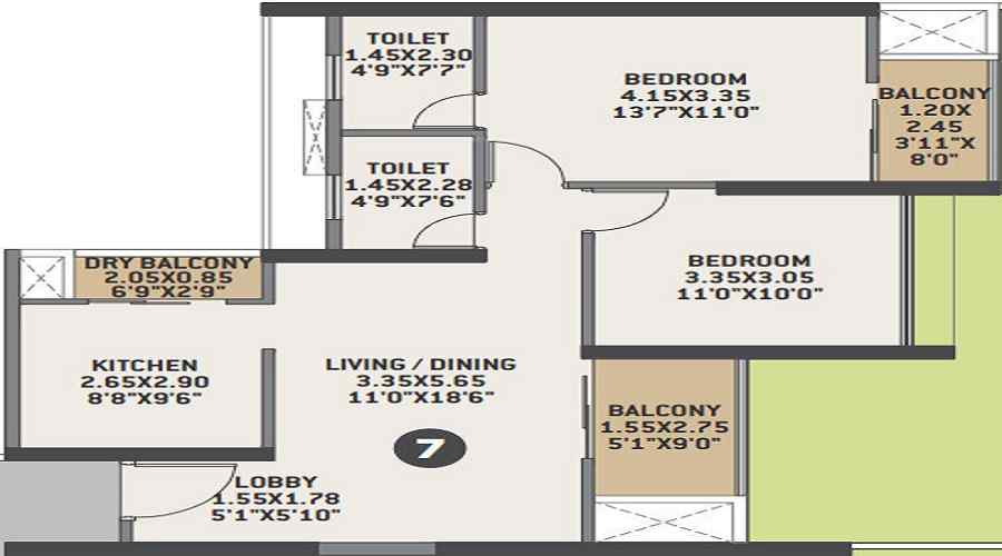 VTP One Earth Floor Plan