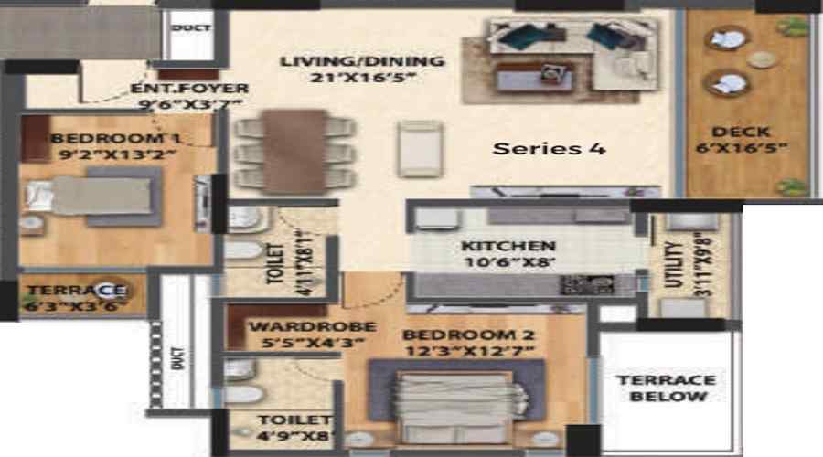 Spectrum Vertillas Floor Plan