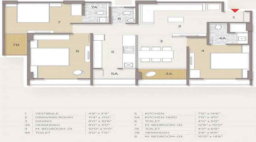 Vivaan Upvan Floor Plan