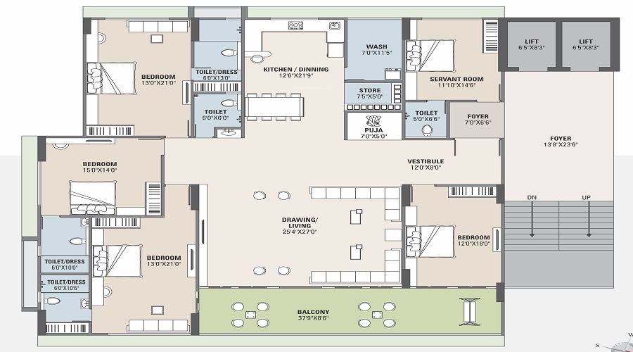 Dharm The Mango 2 Floor Plan