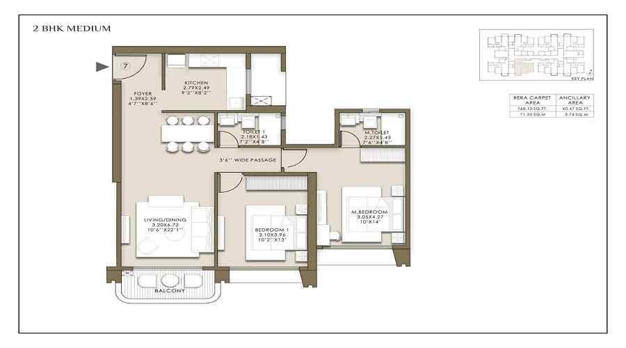 L&T Island Cove Floor Plan