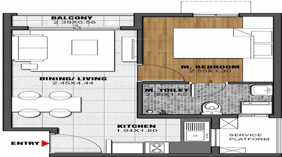 COBALT At Brigade El Dorado Floor Plan