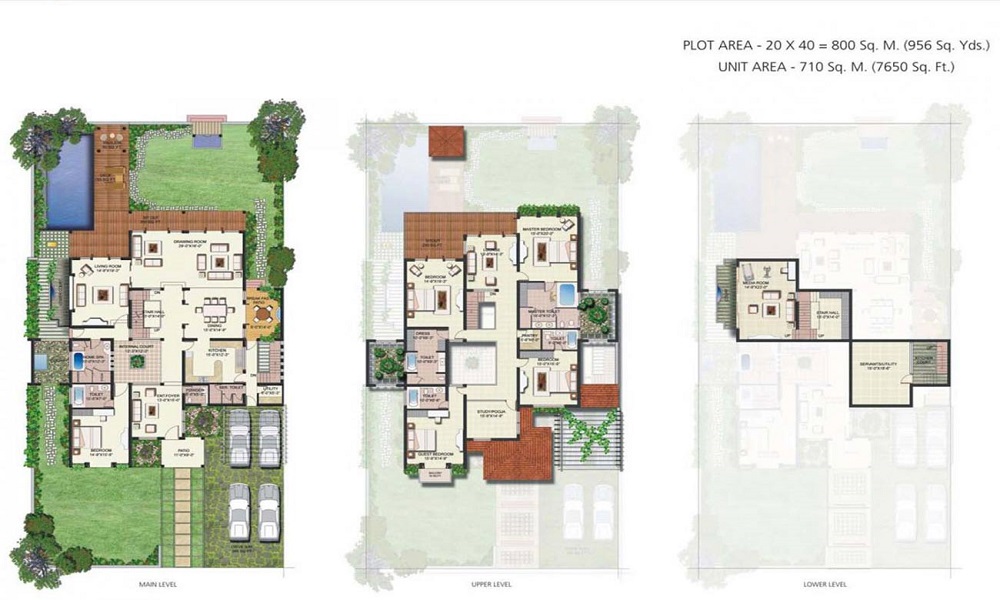 Ardee Pavilion Villas Floor Plan