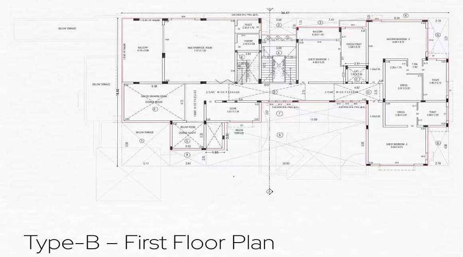 Adani The West Park Floor Plan