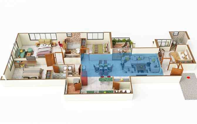 Shilp Skyline Floor Plan