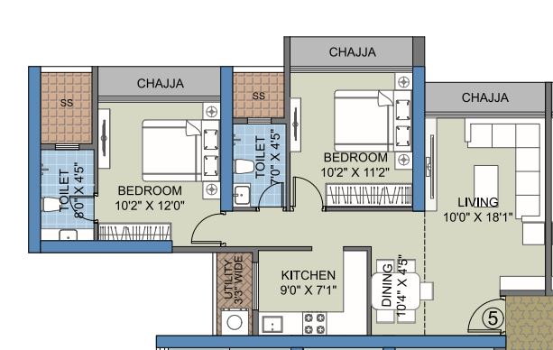 Delta Palm Beach Floor Plan