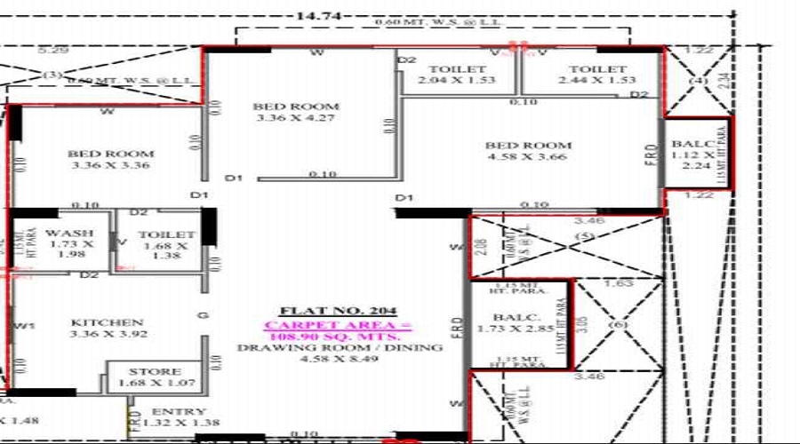Aqua Vista Floor Plan