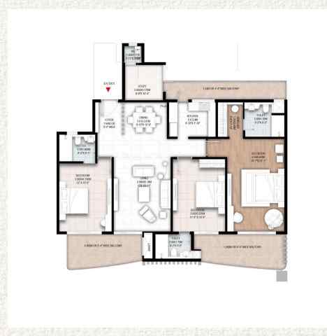 Gaur Aspire Centurian Park Floor Plan