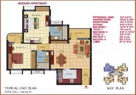 Asian Bawal Residency Floor Plan