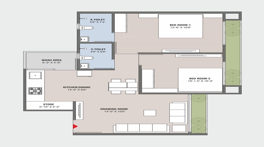 Happy Aadesh Floor Plan