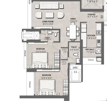 Atul Hillfront Mulund Hills Floor Plan