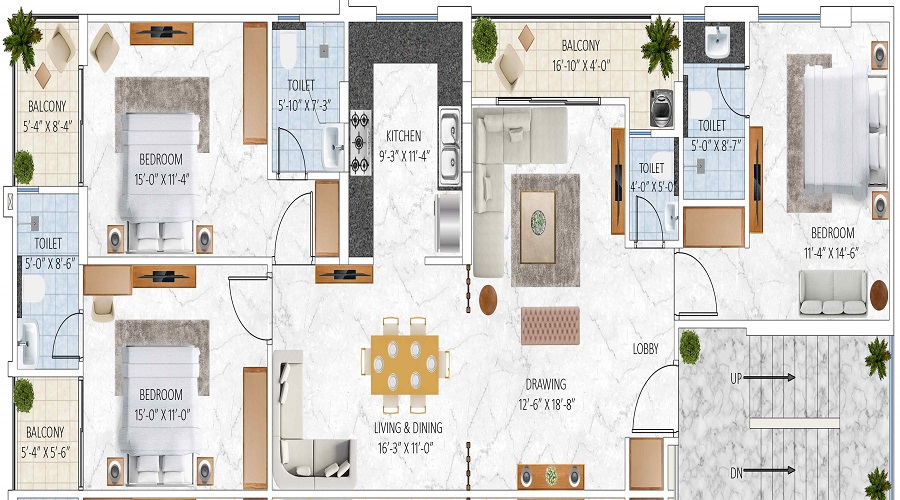 Janki Royale Floor Plan