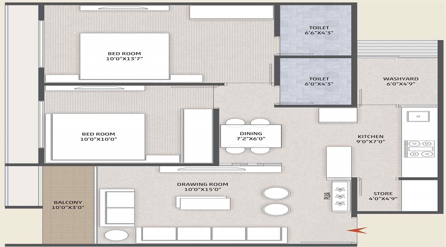 Lalji Luminous Floor Plan