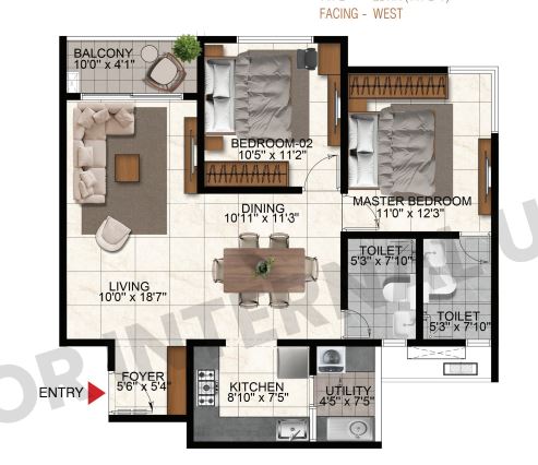 Shriram Codename The One Floor Plan