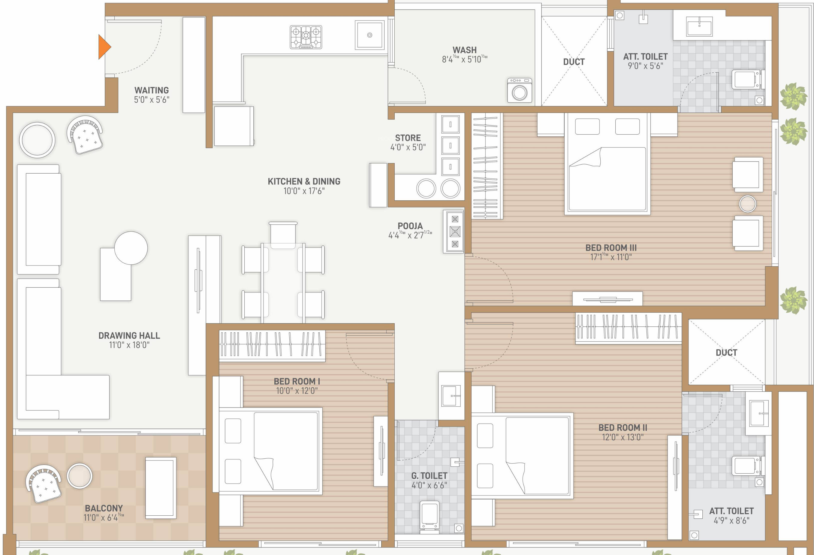 Keshavam Saavi Floor Plan