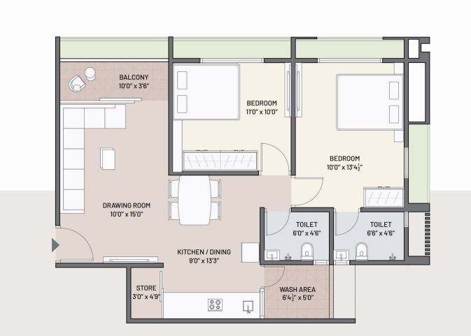 Mansi Empire Floor Plan