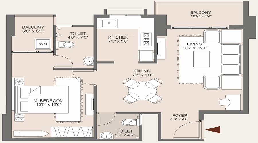 Rohan City Floor Plan