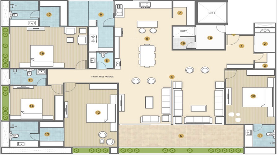 Akshat Hazel Floor Plan