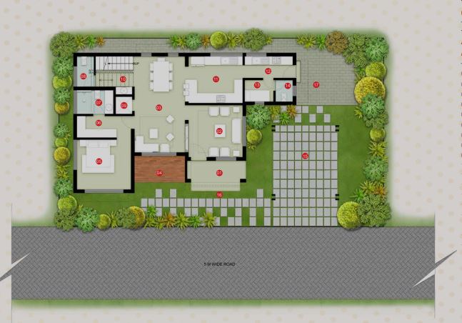 Anta One Kowdiar Floor Plan