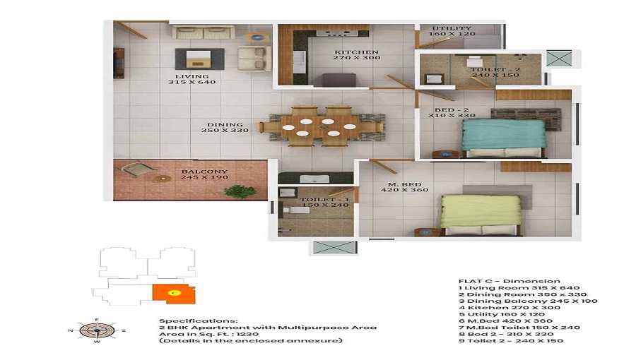 Anta Icon Floor Plan
