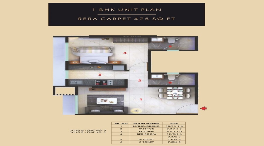 Gami And Jaydeep Estella Floor Plan