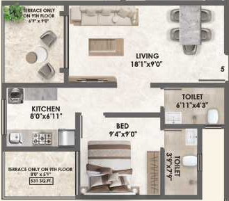 Royale Adityaraj Supreme Floor Plan