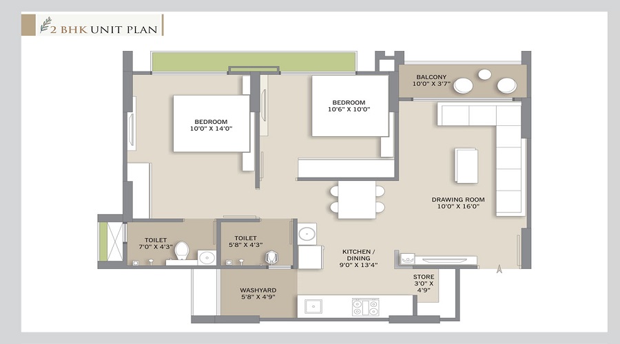 Mahadev Lavish Floor Plan
