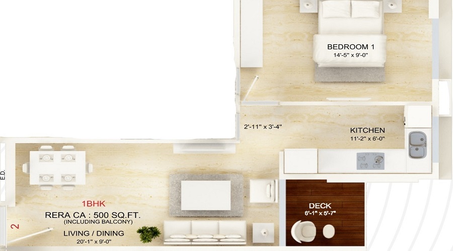 Shilpriya Silicon Heritage Floor Plan
