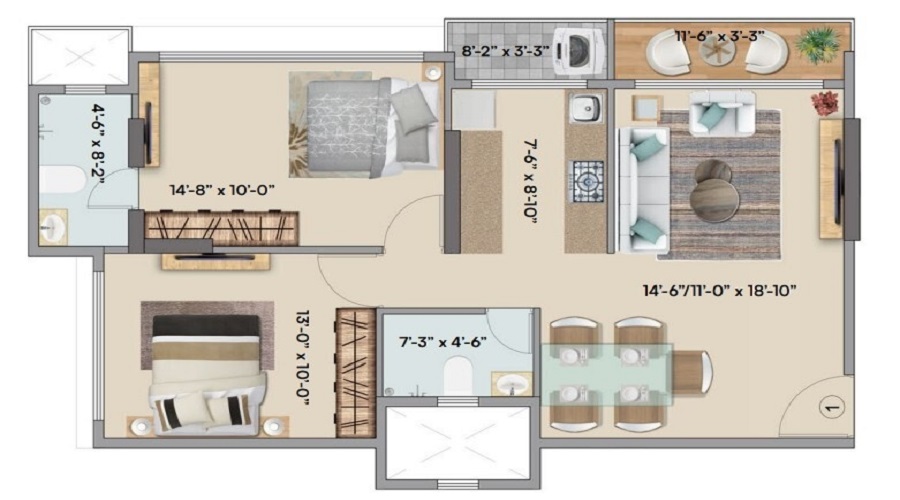 Tigon Elite Floor Plan