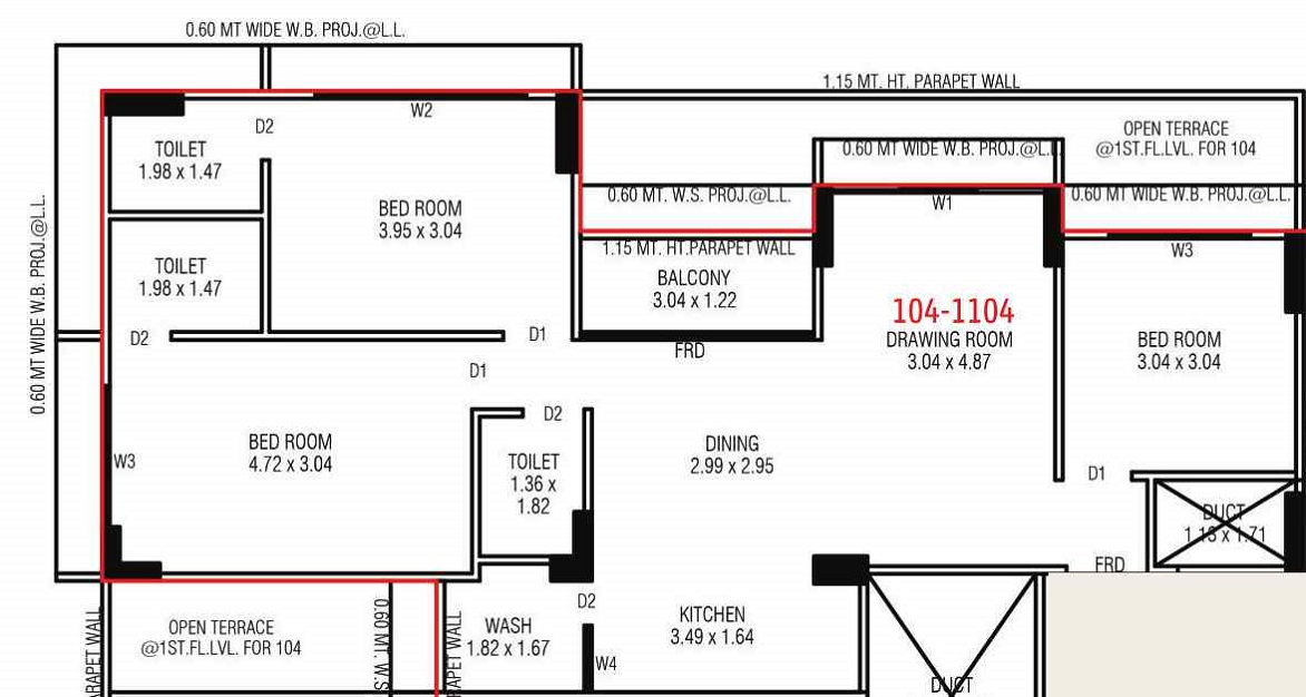 Vashikaa Param Floor Plan