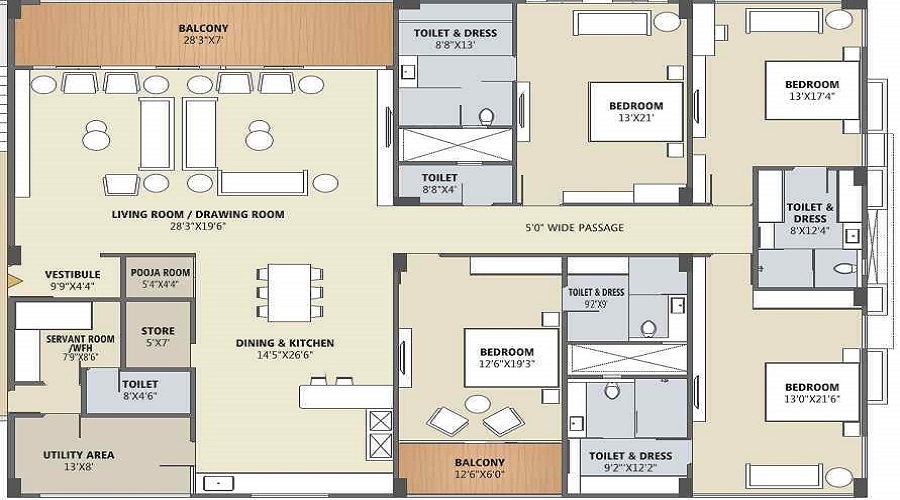 Shashwat Elysium Floor Plan