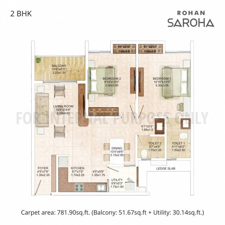 Rohan Saroha Floor Plan