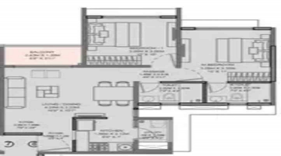 Godrej Park Springs Floor Plan