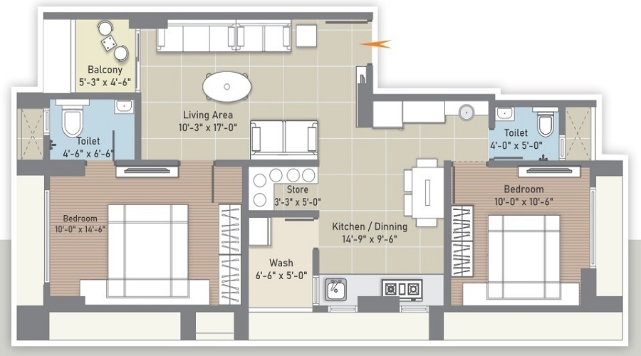 Dutt Paradise Floor Plan