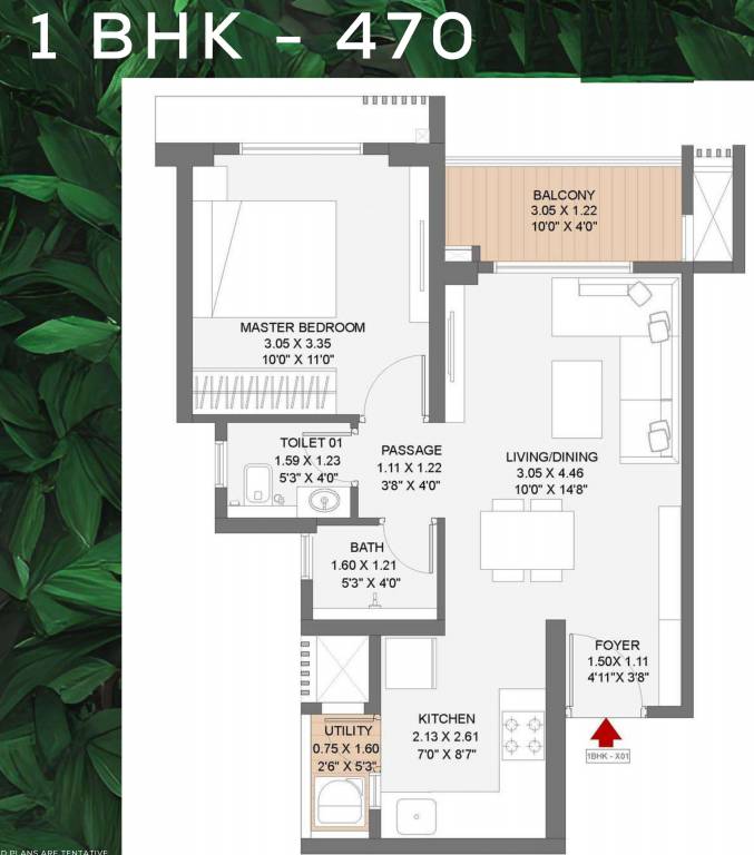 Godrej Evergreen Square Floor Plan
