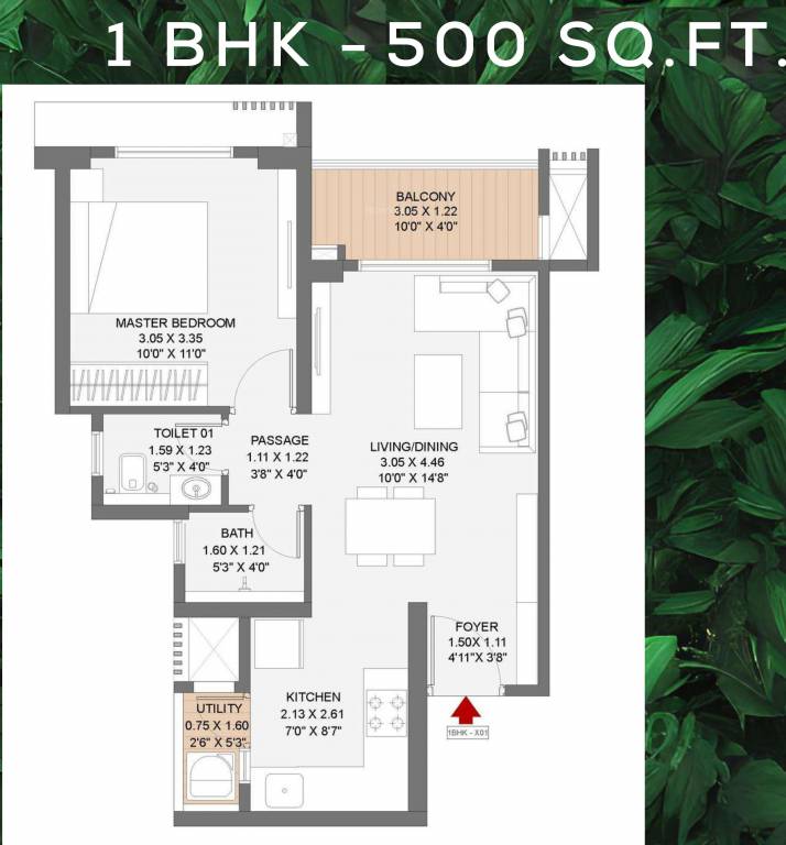 Godrej Evergreen Square Floor Plan