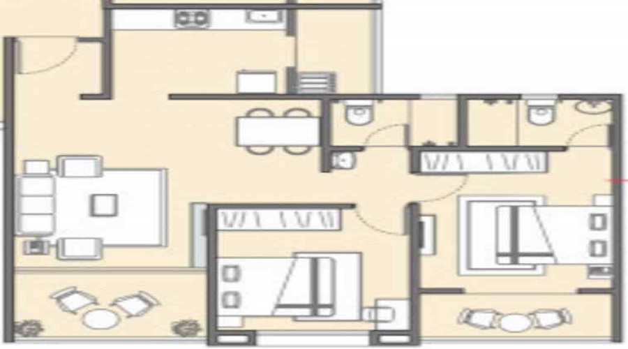Gulmohar Esteban Floor Plan