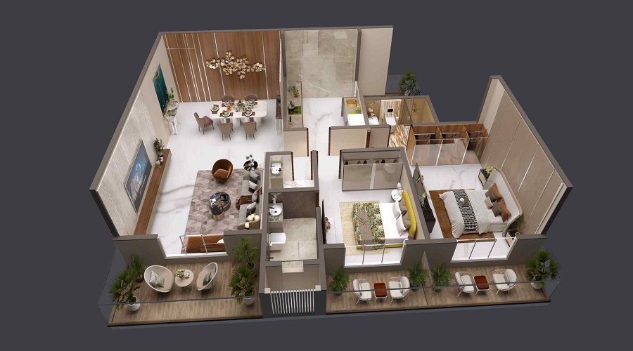 Seven Eleven Courtyard Floor Plan