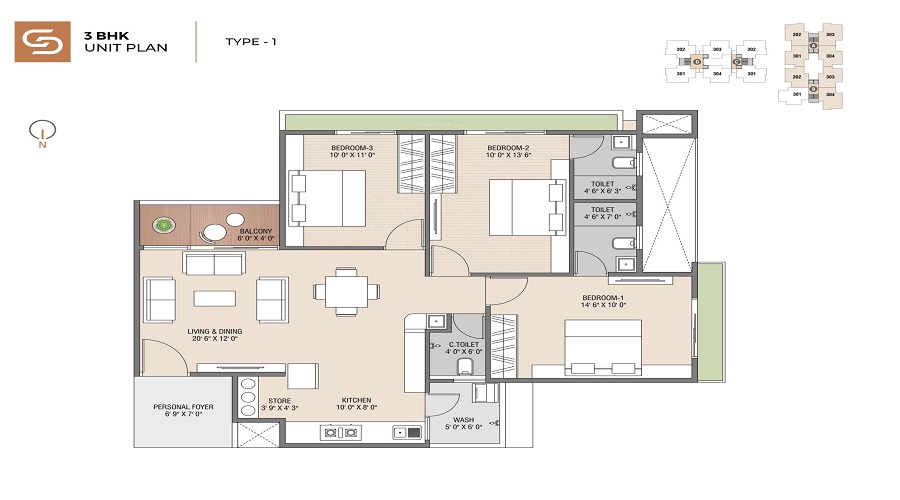 Swarnim Sun Floor Plan