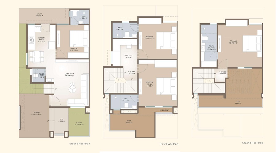 Aatmiya Grandvilla 10 Floor Plan
