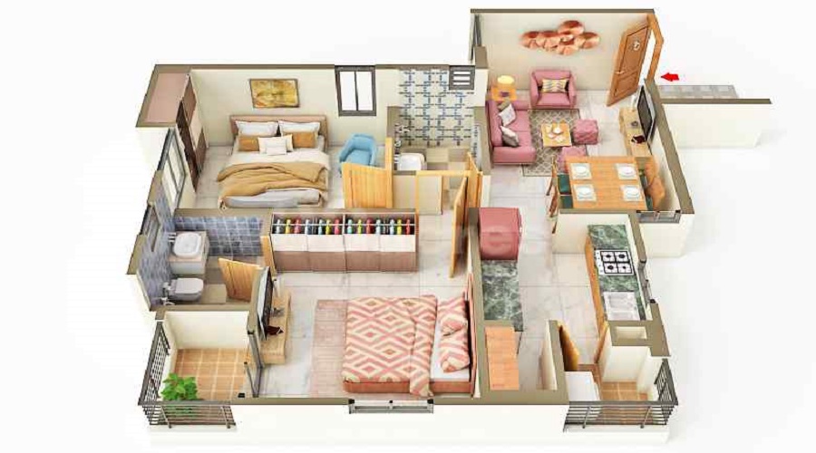 Adani Elysium Novus Floor Plan