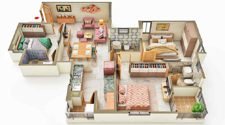 Adani Elysium Novus Floor Plan