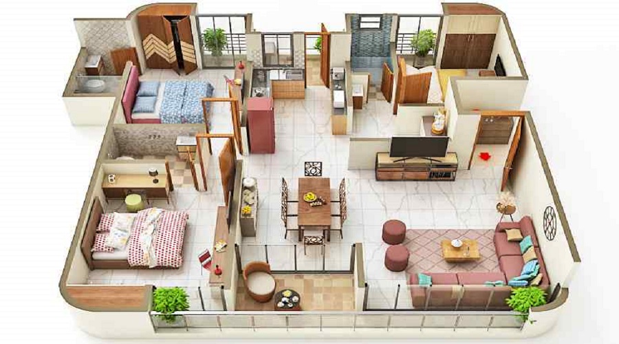Sudhapati Aarya Elenzaa Floor Plan