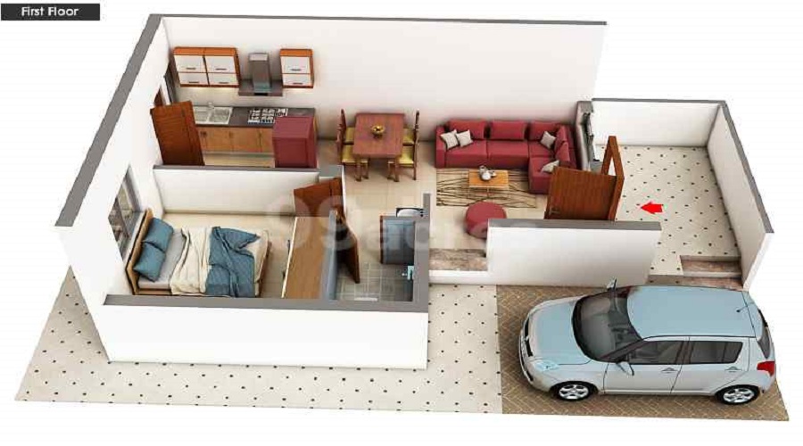 Krishna Darshan Bliss Floor Plan
