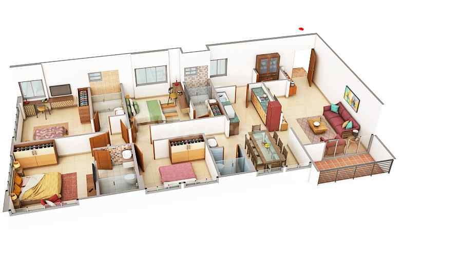 Raamah Spectraa Floor Plan