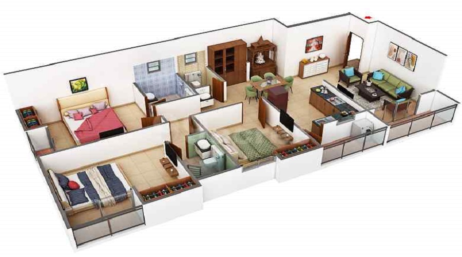 Amar Amardeep Sky Floor Plan